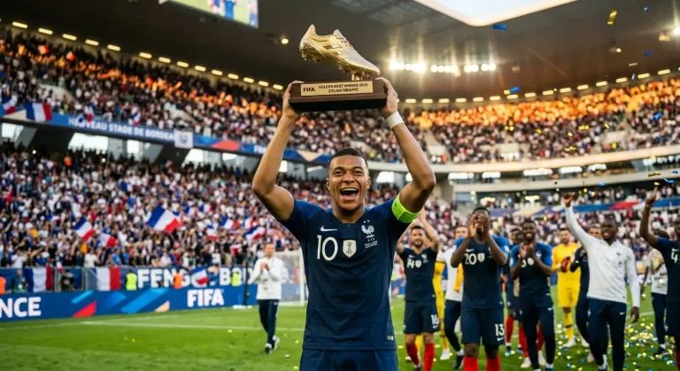 Mbappé Golden Boot 2026 — Record & France’s Fourth Place